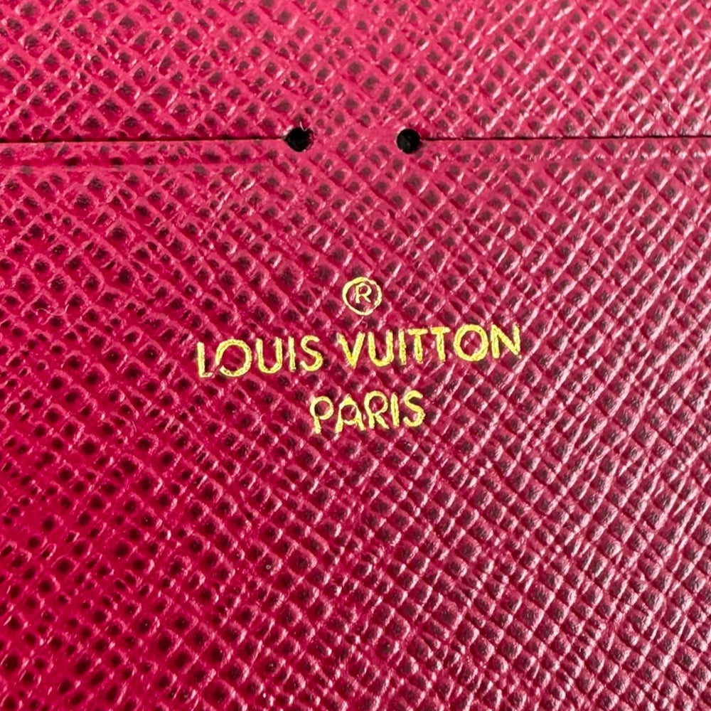 LOUIS VUITTON Burgundy Leather Pochette Insert LHQ2288