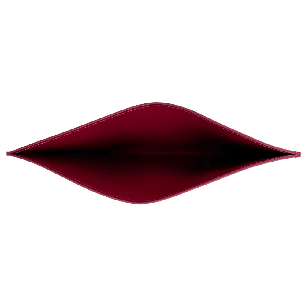 LOUIS VUITTON Burgundy Leather Pochette Insert LHQ2288