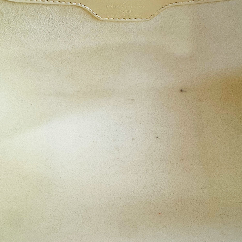 LOUIS VUITTON Soufflot Cream Epi Leather Handbag LHQ2292