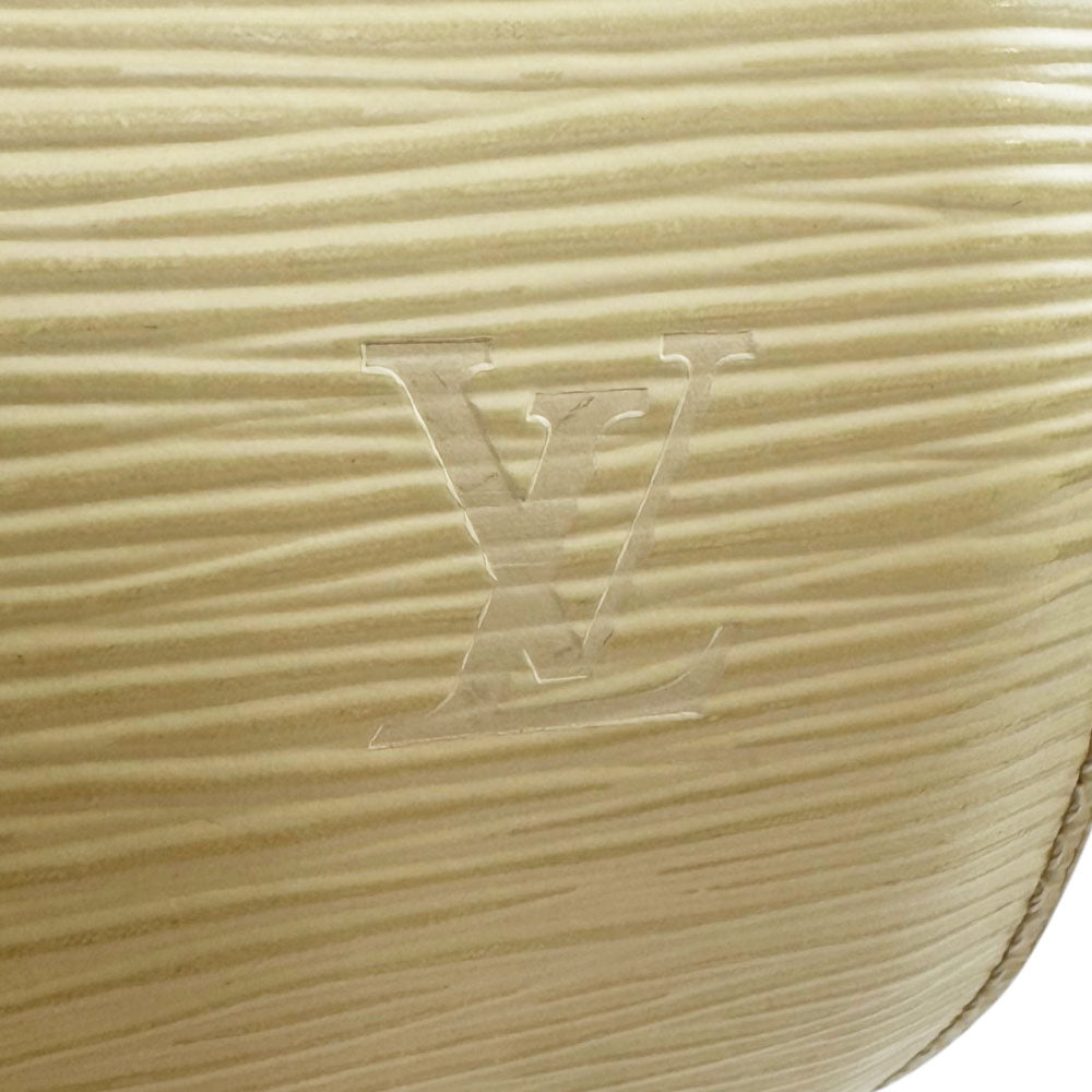LOUIS VUITTON Soufflot Cream Epi Leather Handbag LHQ2292