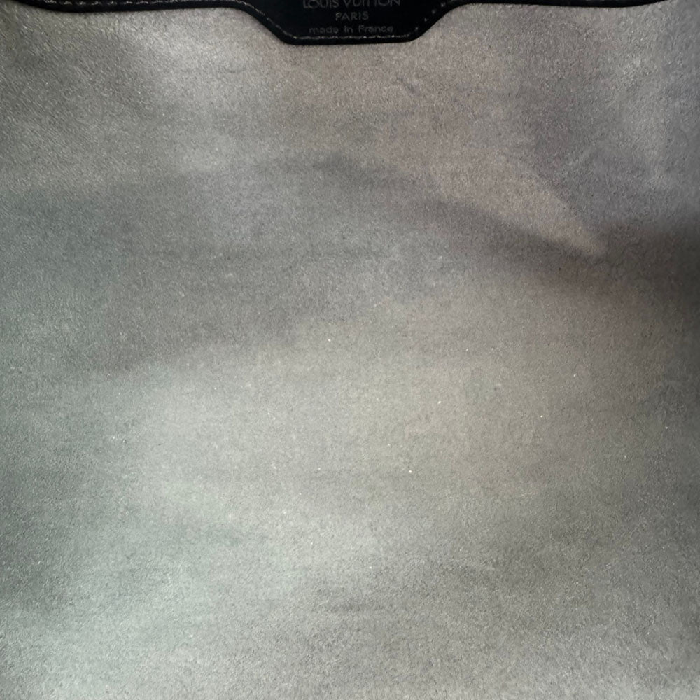 LOUIS VUITTON Soufflot Black Epi Leather Handbag LHQ2293