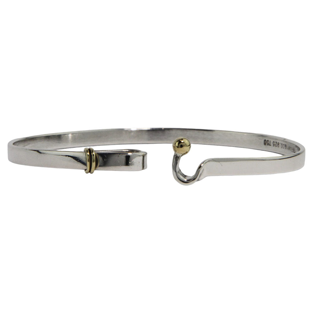 TIFFANY & Co. Brazalete Hook & Eye de plata LHQ231