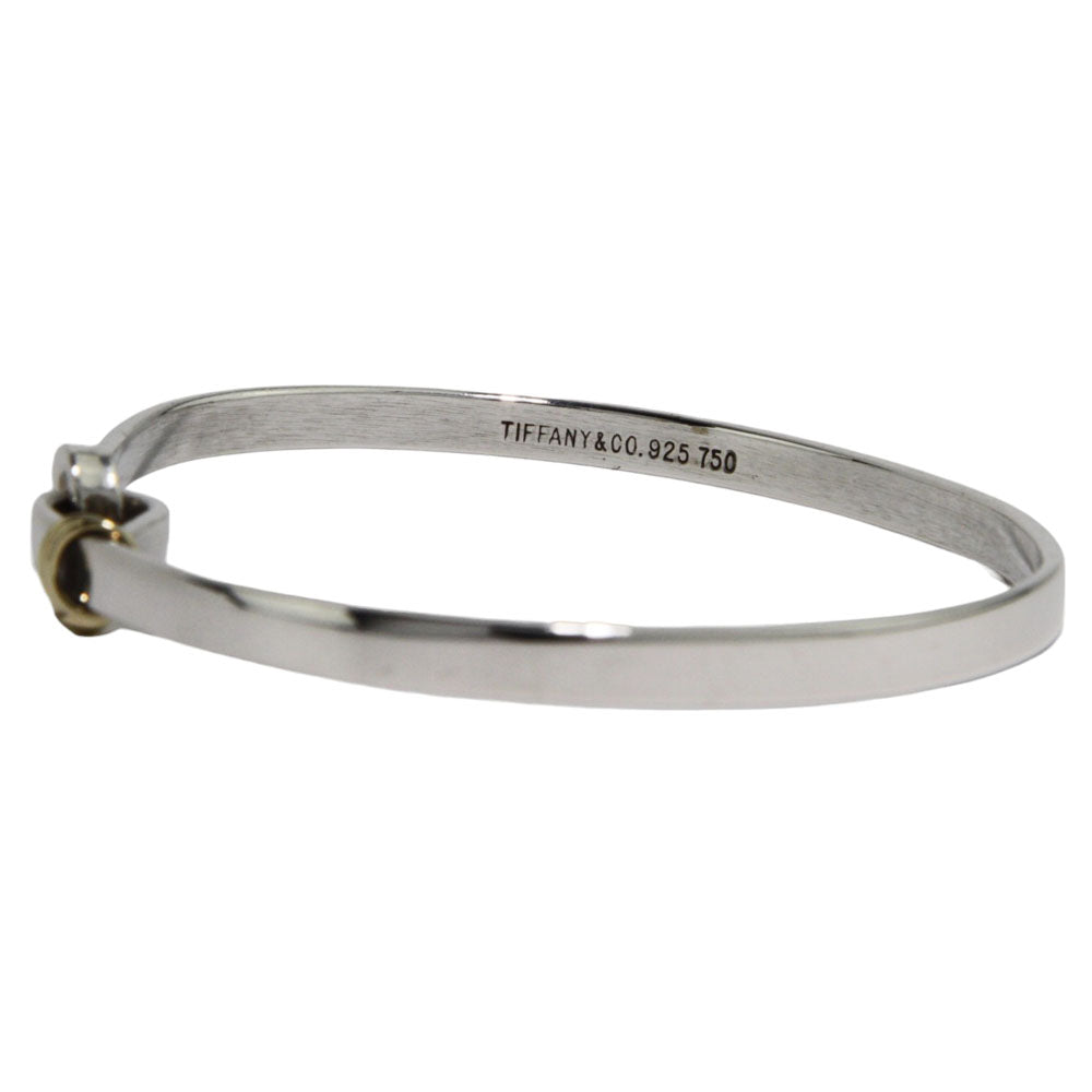 TIFFANY & Co. Brazalete Hook & Eye de plata LHQ231