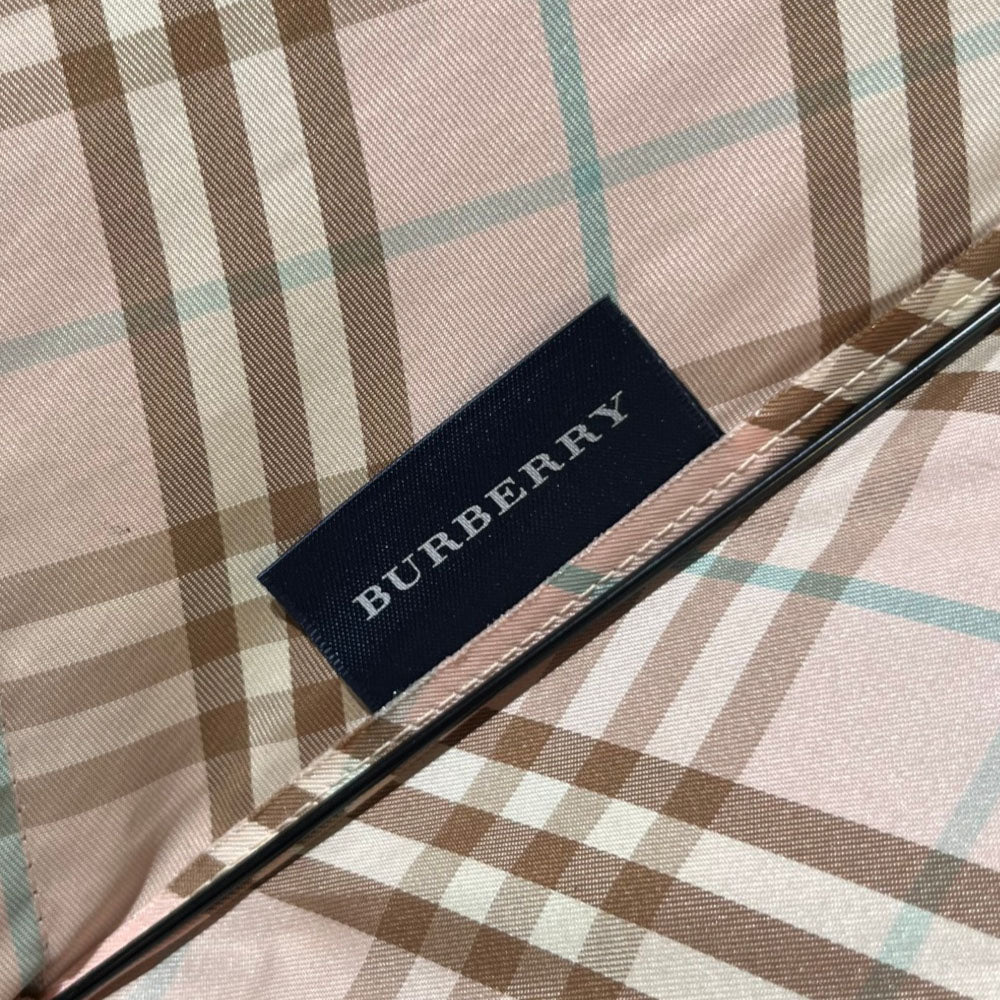 BURBERRY Pink Nova Check Umbrella LHQ2323