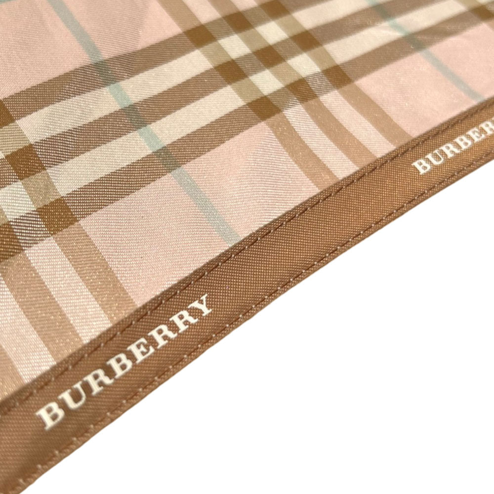 BURBERRY Pink Nova Check Umbrella LHQ2323