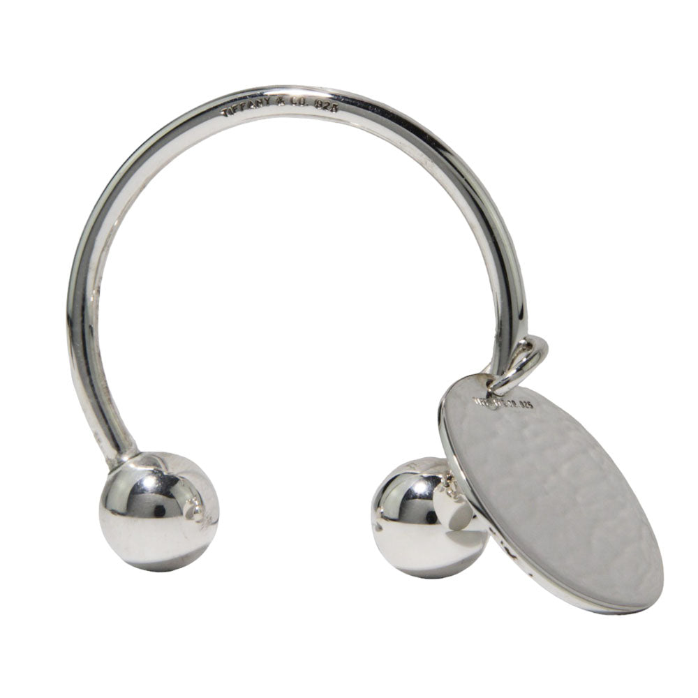 TIFFANY & Co. Porte-clés ovale Argent LHQ233