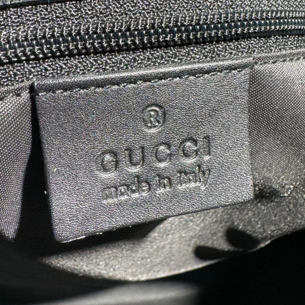 GUCCI GG Supreme Borsa a tracolla nera LHQ238