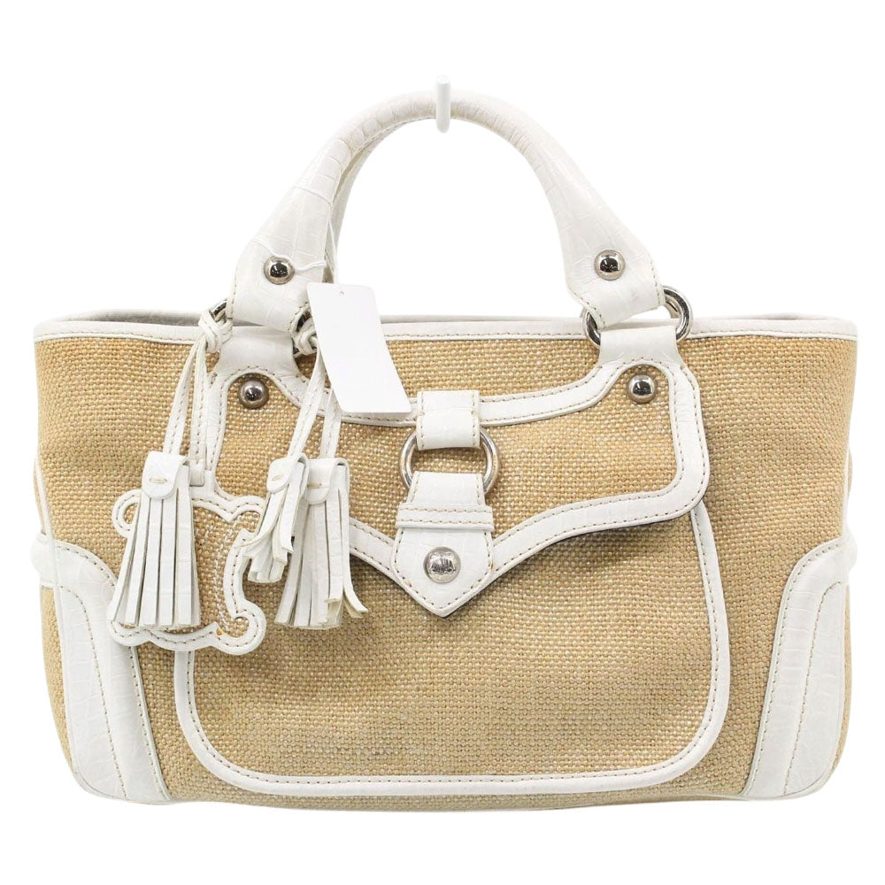 CELINE Raffia Boogie Handbag LHQ2383