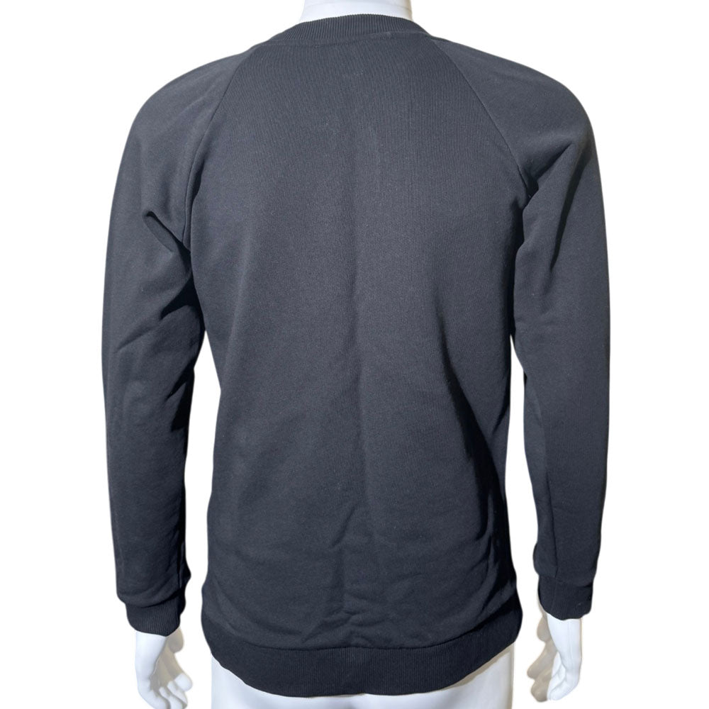 BALMAIN Black Logo Jumper Size S LHQ2398