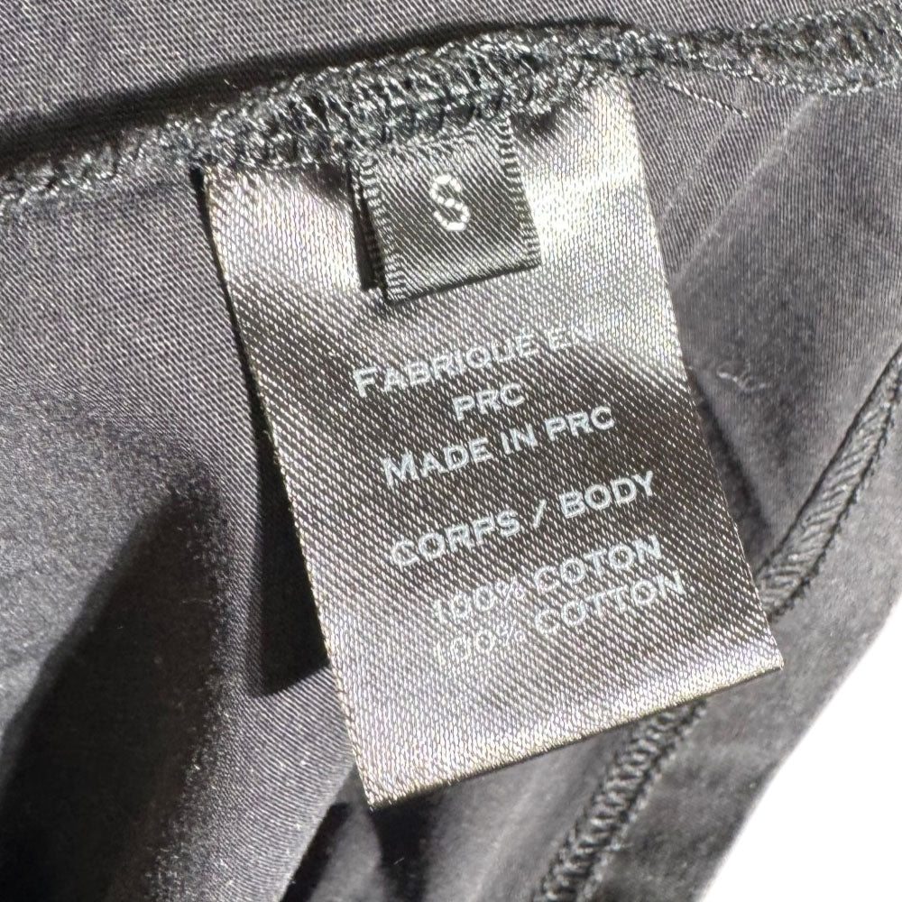 BALMAIN Black Crystal Logo T-Shirt Size S LHQ2399