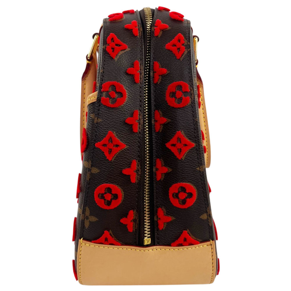 LOUIS VUITTON Tuffetage Deauville Cube Limited Edition 2013 Handbag LHQ2401