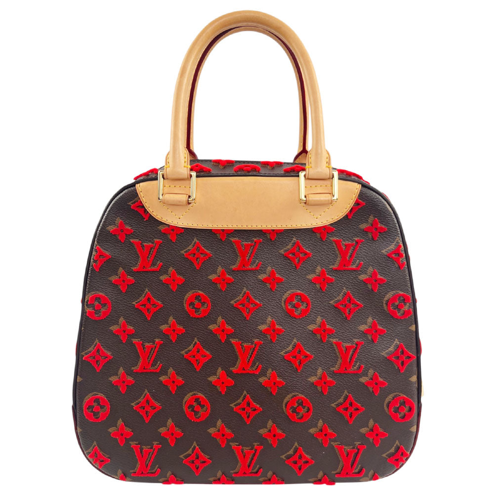 LOUIS VUITTON Tuffetage Deauville Cube Limited Edition 2013 Handbag LHQ2401