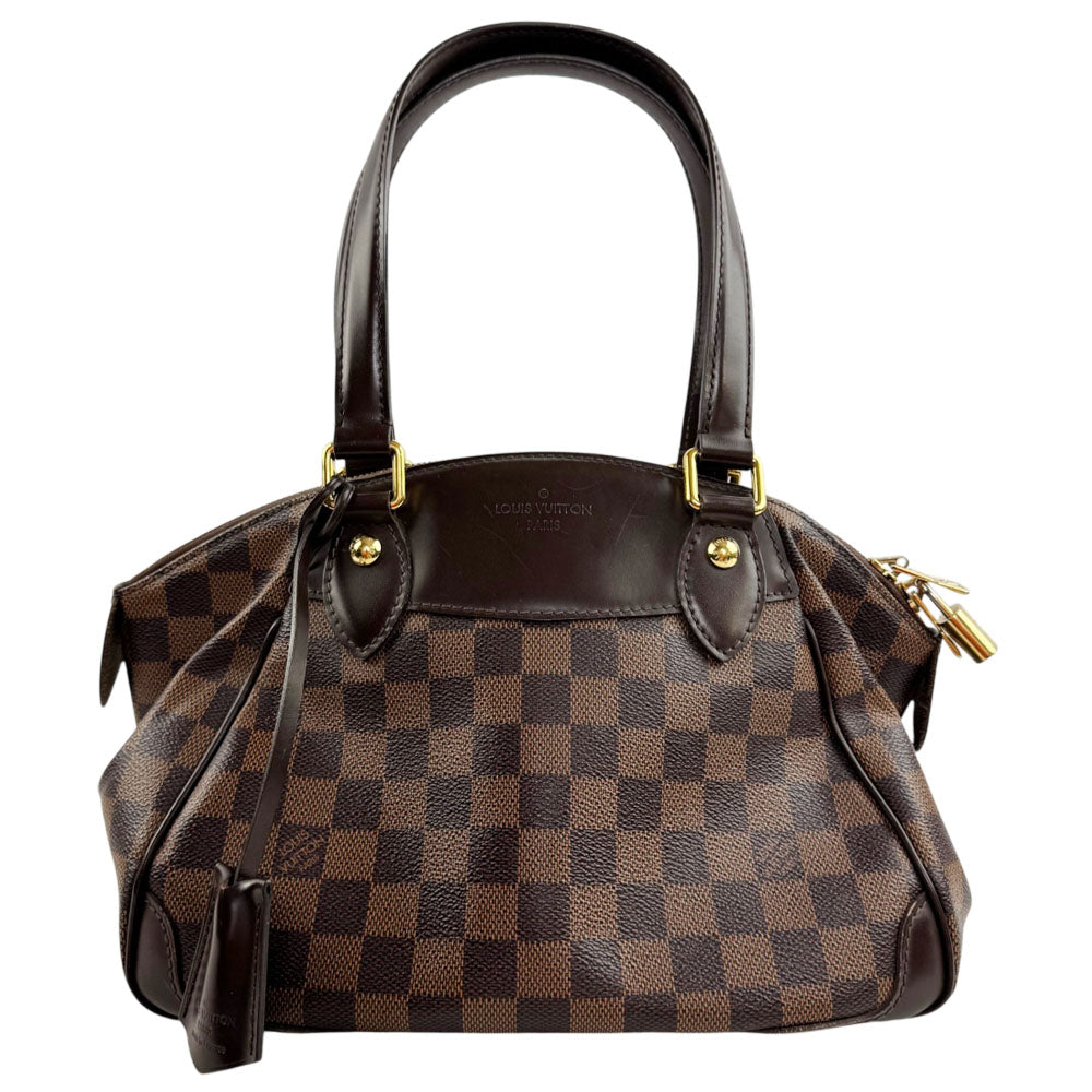 LOUIS VUITTON Verona PM Damier Ebene Shoulder Bag LHQ2418