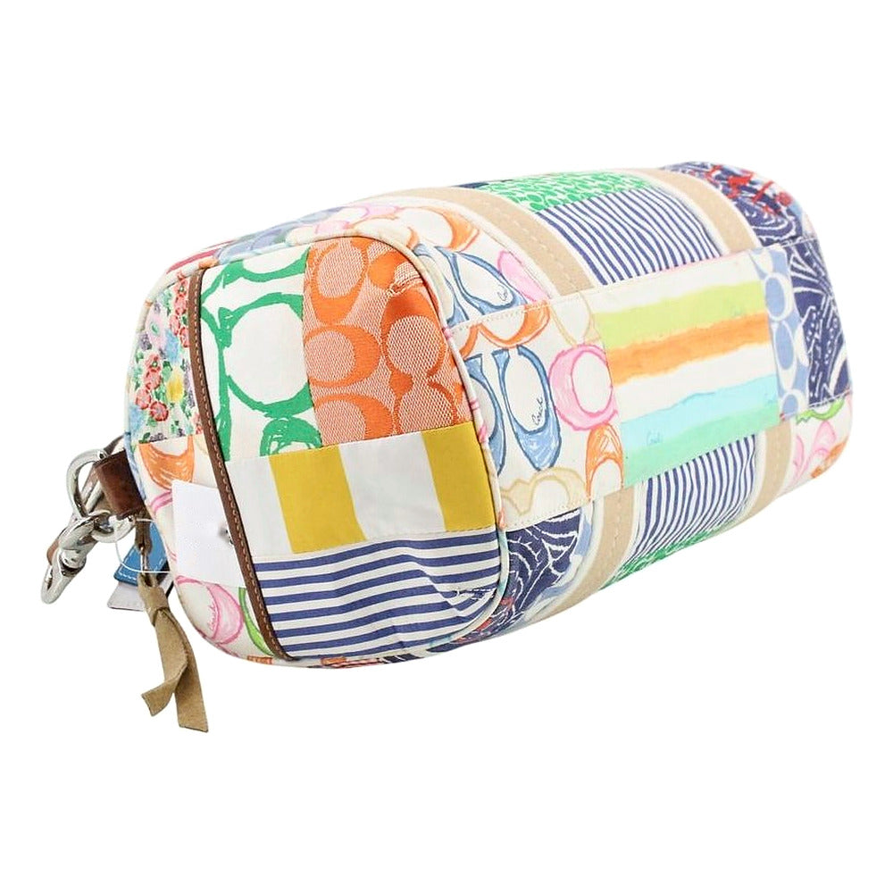 COACH Patchwork Multicoloured Boston Shoulder Bag LHQ2481