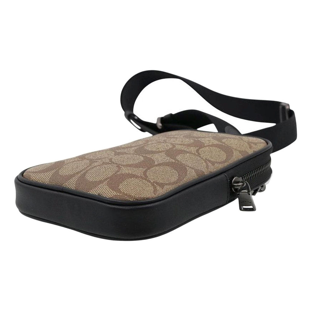 COACH Signature Brown Crossbody Bag LHQ2484
