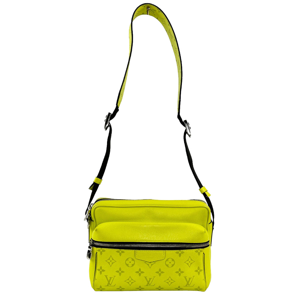 LOUIS VUITTON Messenger PM Outdoor Borsa a tracolla monogramma giallo LHQ249