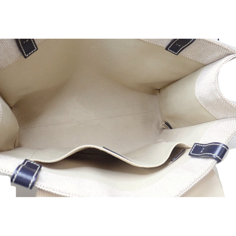CHLOE Woody Medium Canvas Tote Bag LHQ2499 - interior