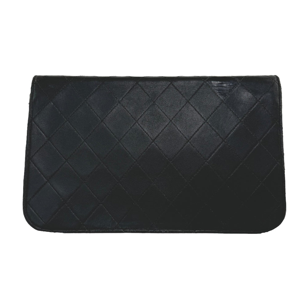 CHANEL Borsa a tracolla nera Matelasse LHQ252