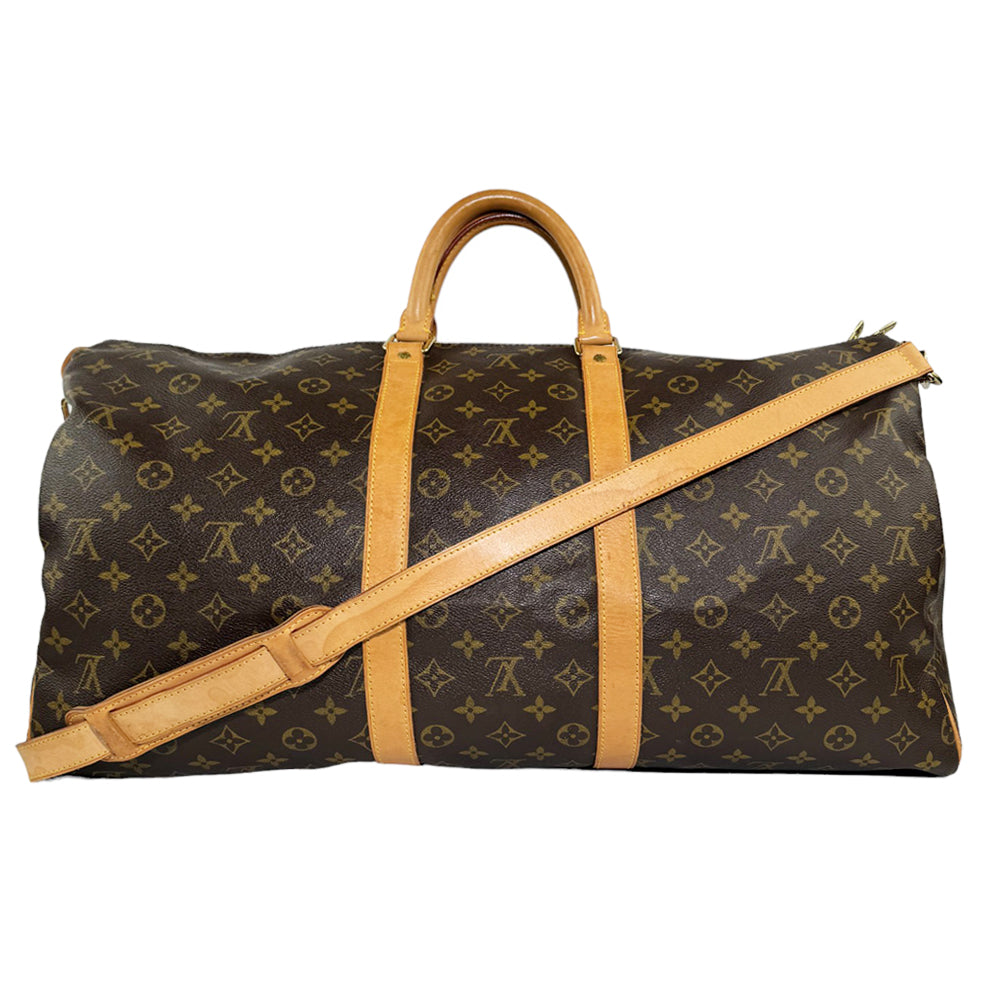 LOUIS VUITTON Keepall Bandouliere 55 Monogram Avec Bandoulière LHQ263