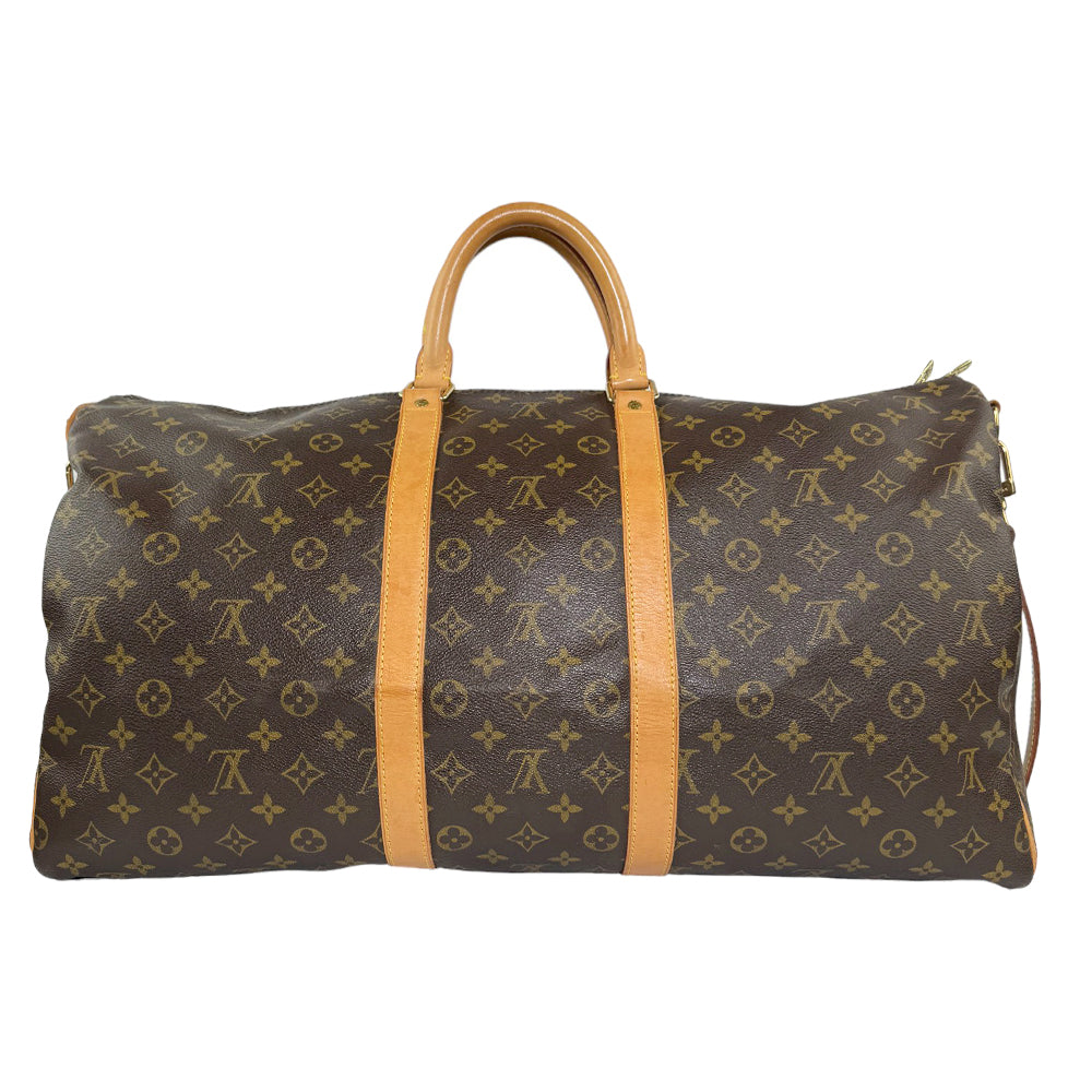 LOUIS VUITTON Keepall Bandouliere 55 Monogram mit Riemen LHQ263