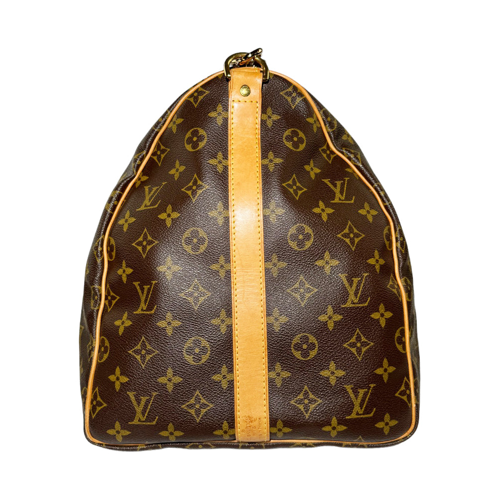 LOUIS VUITTON Keepall Bandouliere 55 Monogram With Strap LHQ263