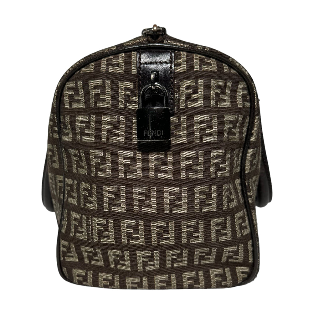 FENDI Zucchino Mini Boston Borsa LHQ269