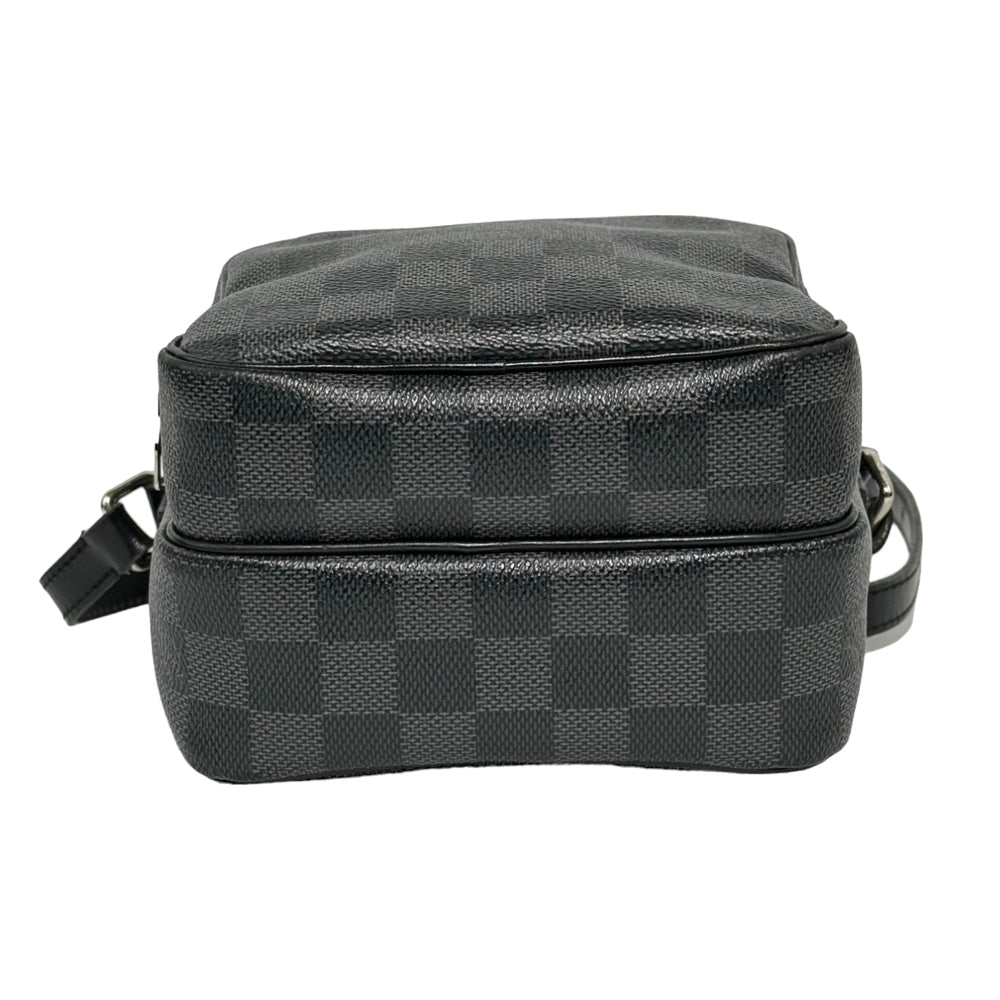 LOUIS VUITTON Damier Graphite Rem Crossbody Bag LHQ273