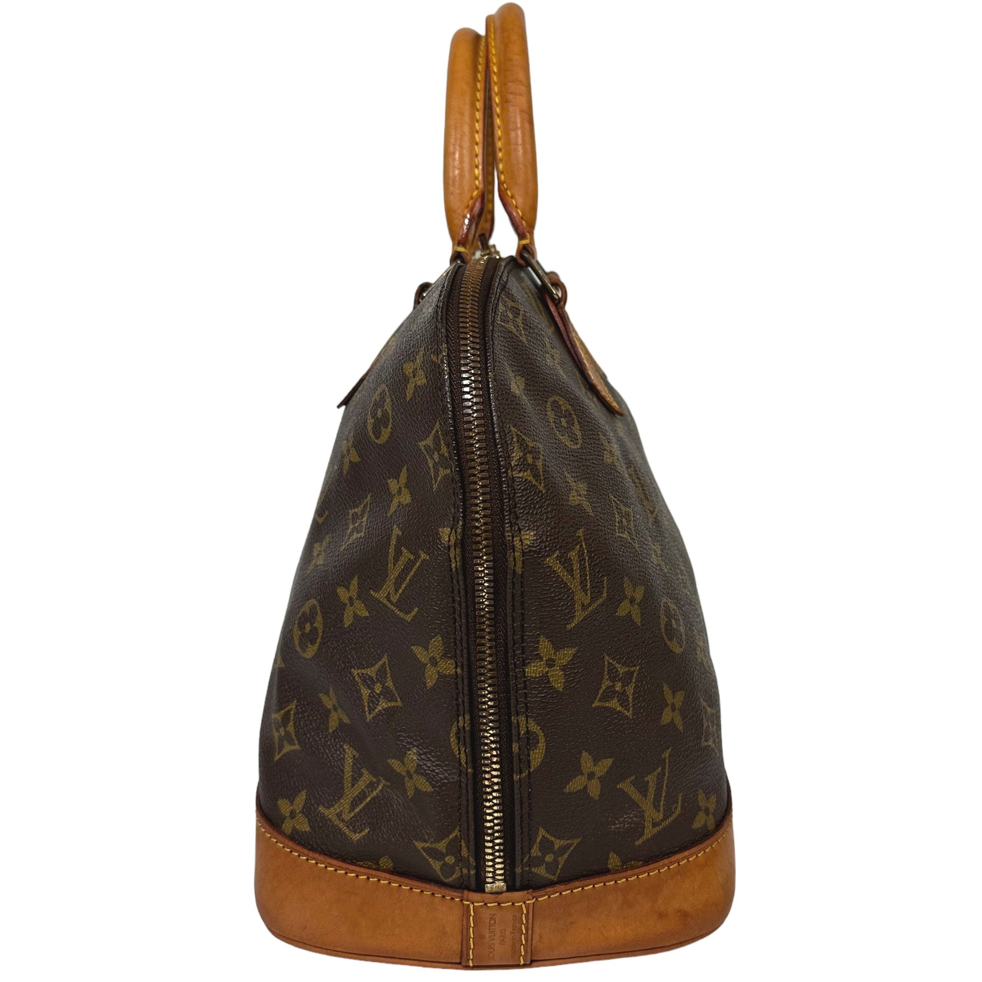 LOUIS VUITTON Alma PM Handbag Monogram Canvas  LHQ28