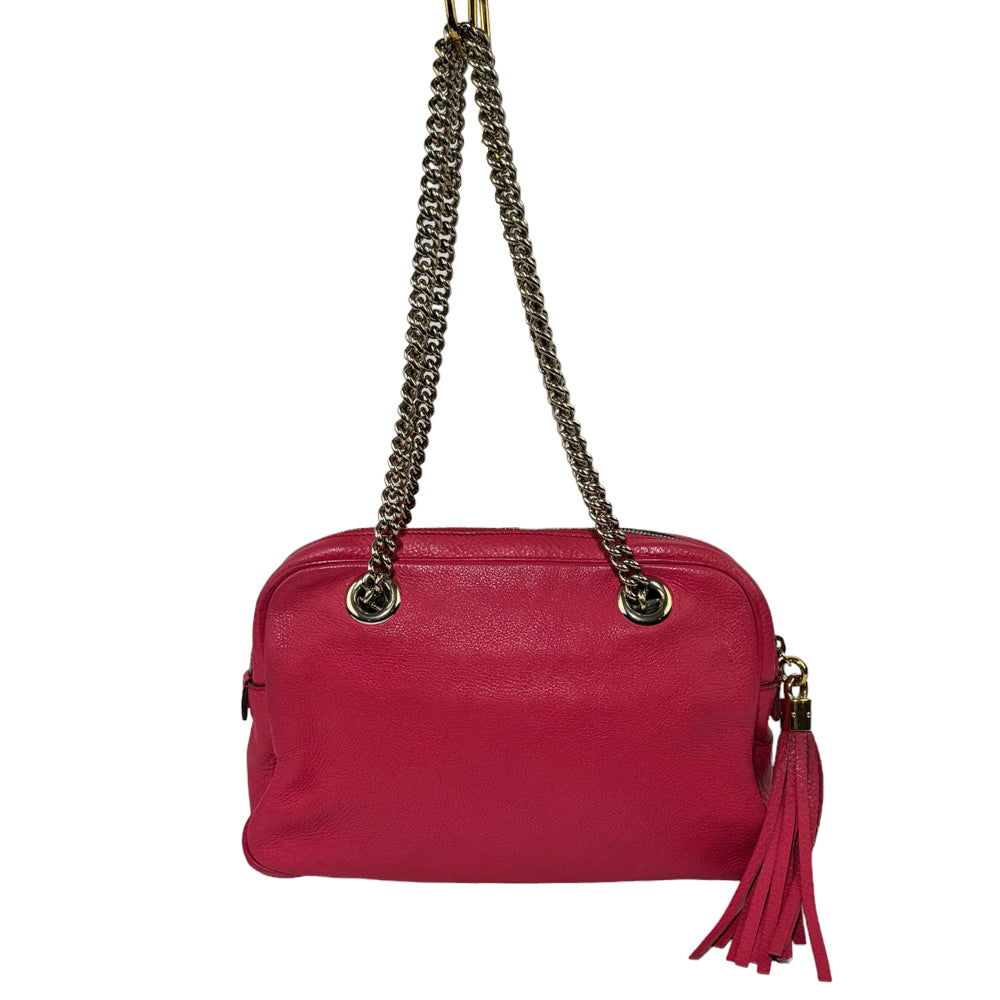 GUCCI Soho Disco Rosa Borsa a tracolla LHQ289