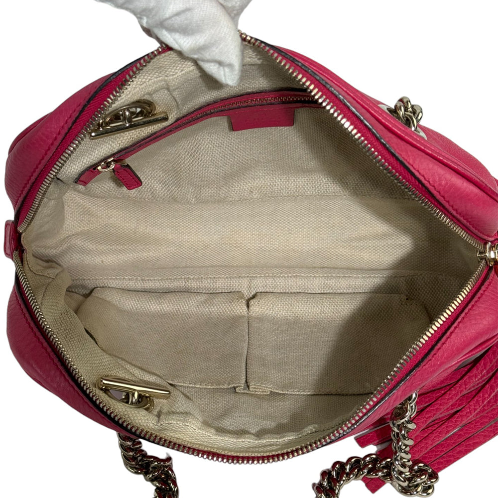 Bolso GUCCI Soho Disco Rosa LHQ289