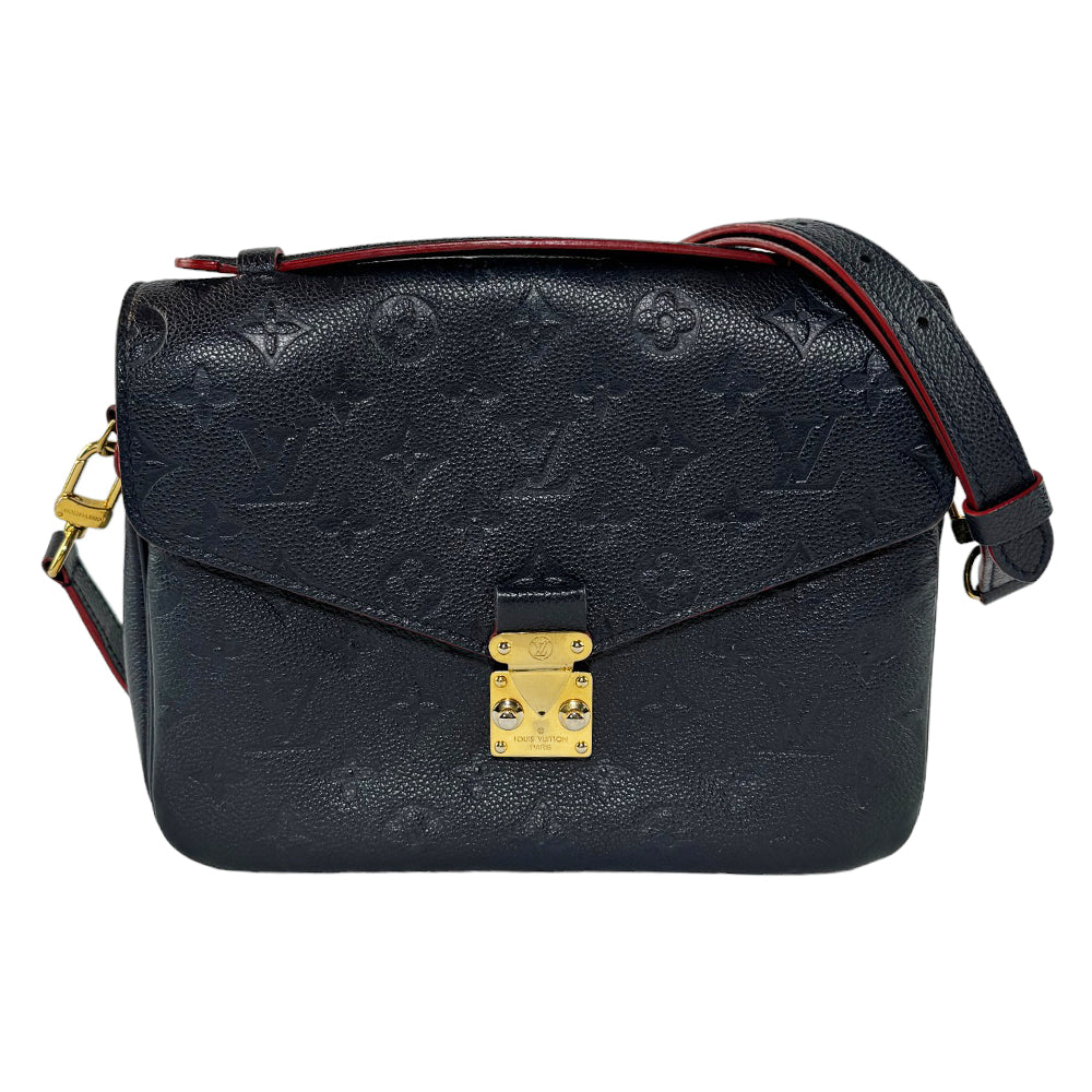 LOUIS VUITTON Metis Pochette MM Marine Rouge LHQ291