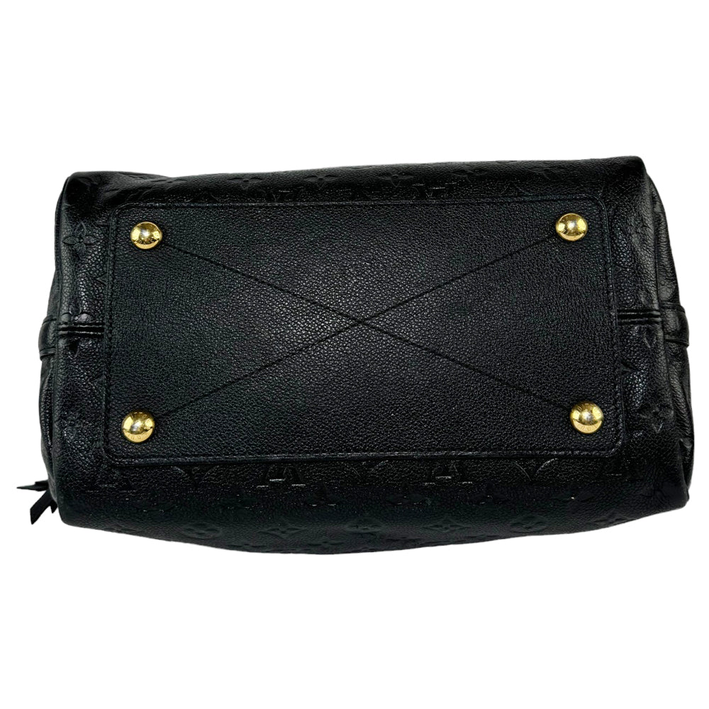 LOUIS VUITTON Speedy 30 Bandouliere Empreinte Negro Con Correa LHQ300