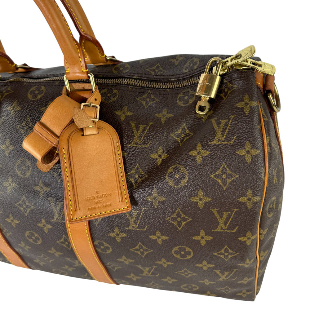 LOUIS VUITTON Keepall Bandouliere 45 con cinturino LHQ301