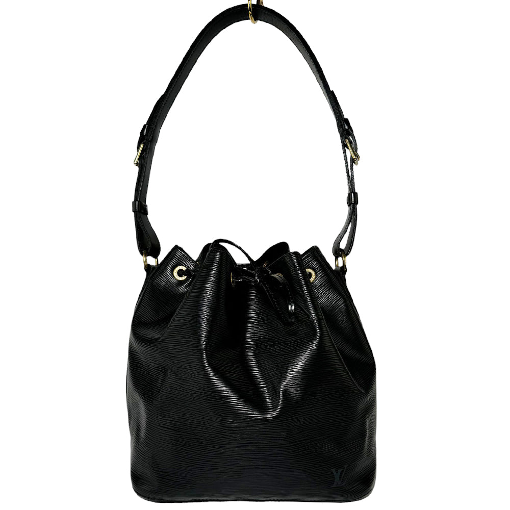 LOUIS VUITTON Borsa a tracolla Petit Noe Epi Noir LHQ302