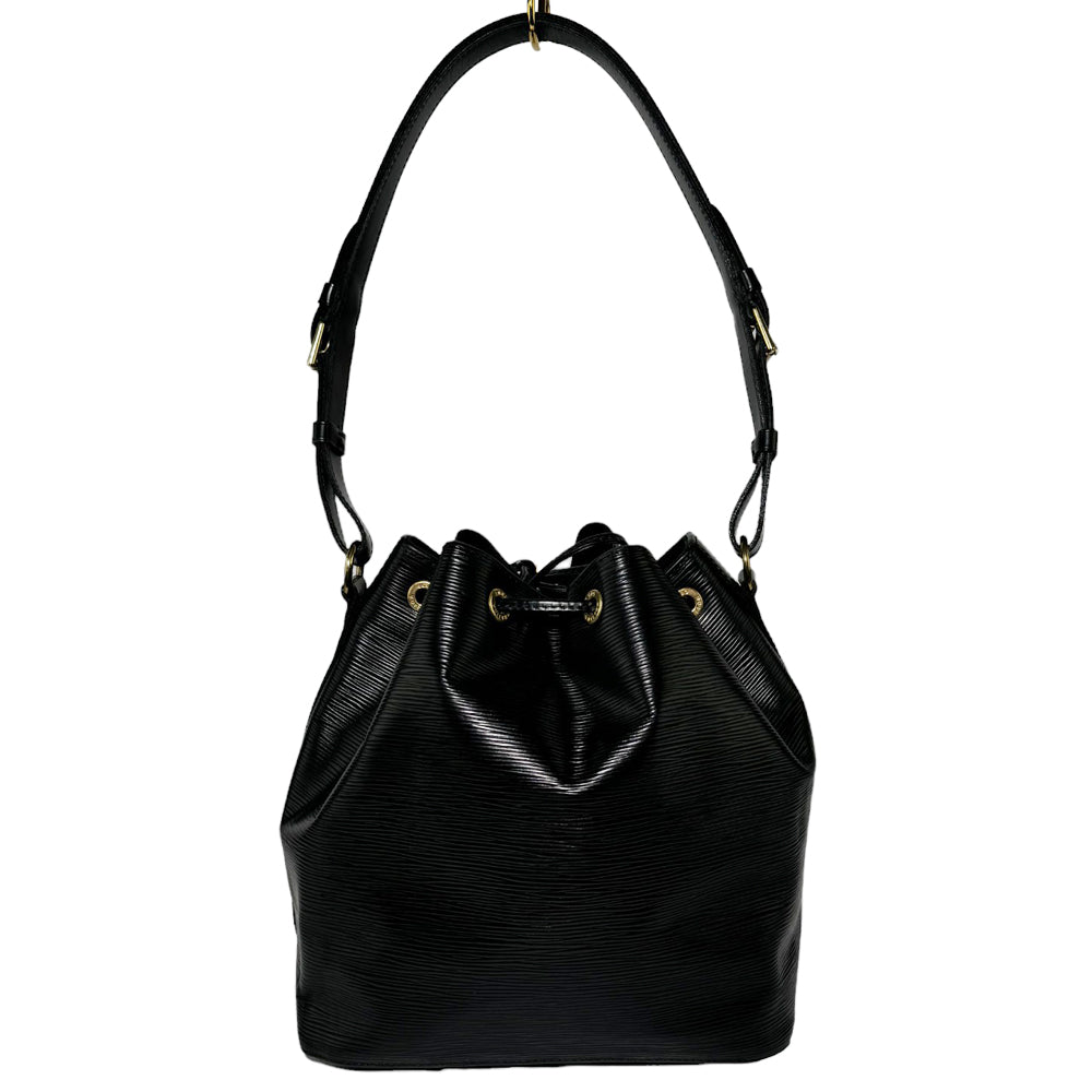 LOUIS VUITTON Borsa a tracolla Petit Noe Epi Noir LHQ302