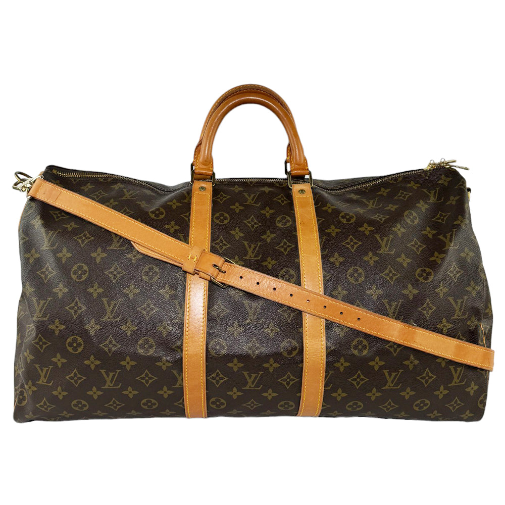 LOUIS VUITTON Keepall Bandouliere 55 Monograma Con Correa LHQ303