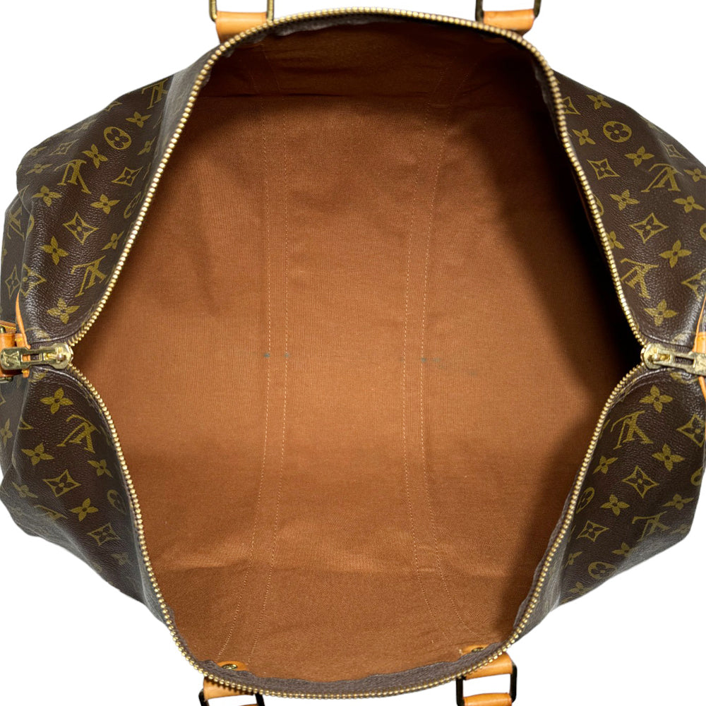 LOUIS VUITTON Keepall Bandouliere 55 Monogram With Strap LHQ303