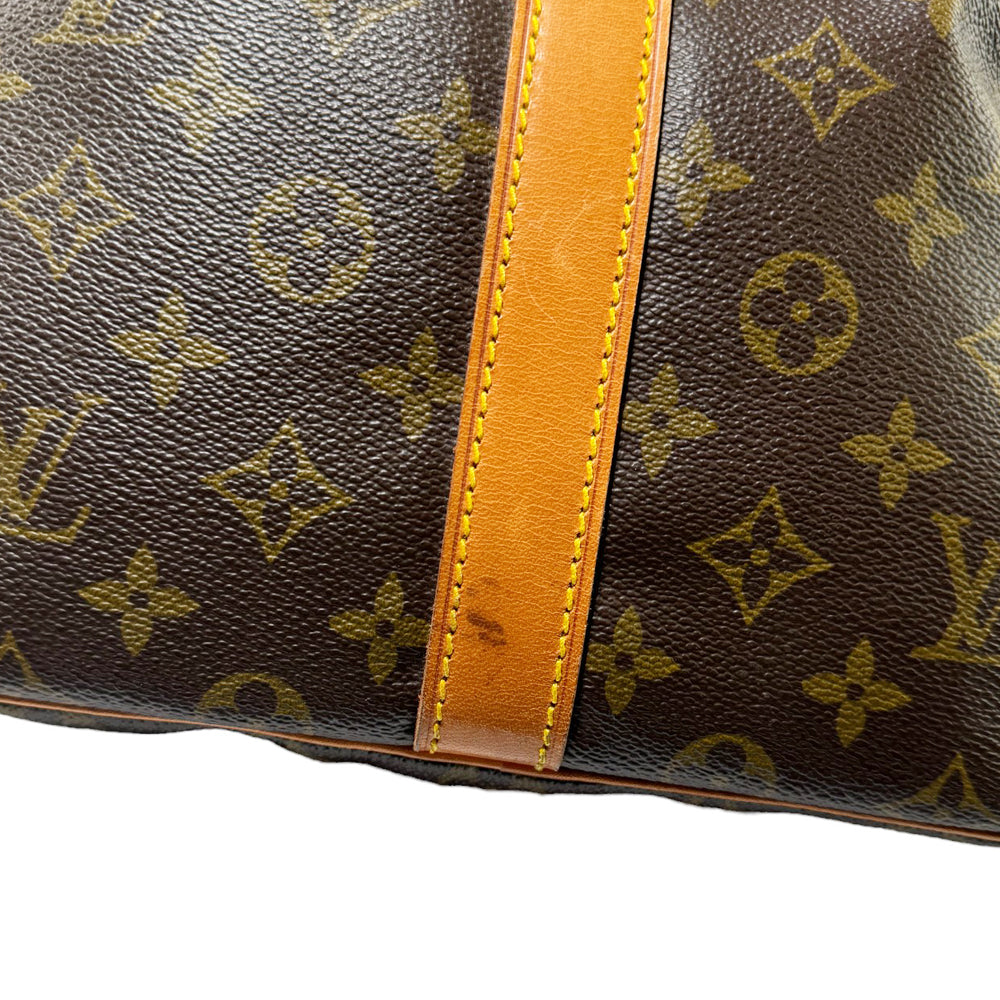 LOUIS VUITTON Keepall Bandouliere 55 Monogram With Strap LHQ303