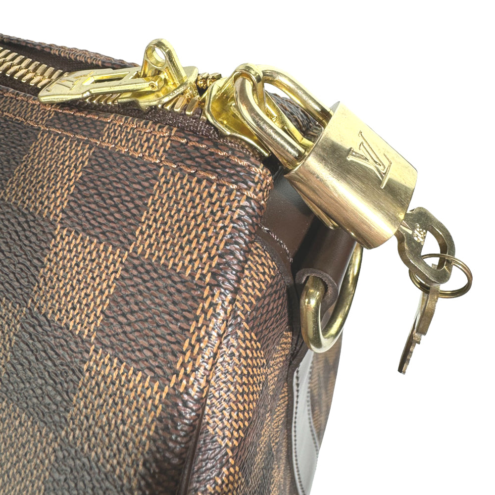 LOUIS VUITTON Keepall Bandouliere 45 Damier Ebene LHQ312