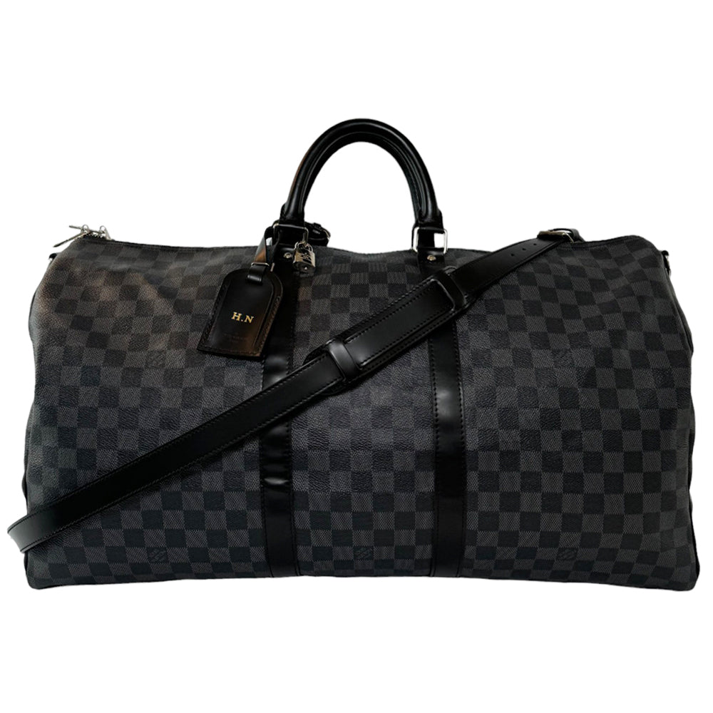 LOUIS VUITTON Keepall Bandouliere 55 Monograma Con Correa LHQ303