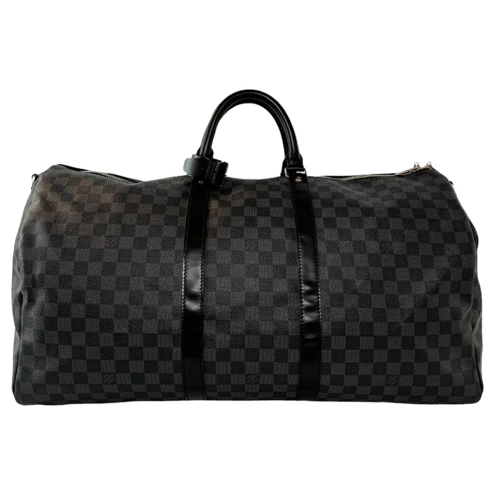 LOUIS VUITTON Keepall Bandouliere 55 Monogram Con Cinturino LHQ303