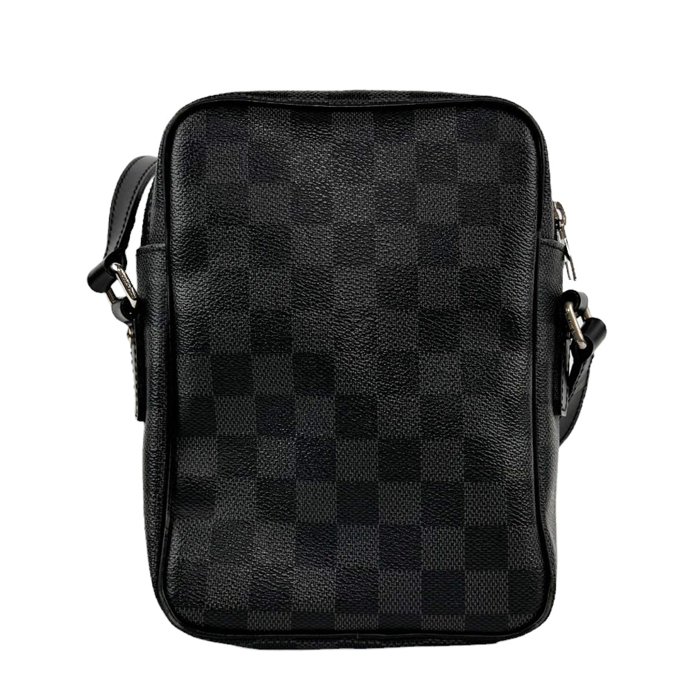 LOUIS VUITTON Damier Graphite Rem Borsa a tracolla LHQ273