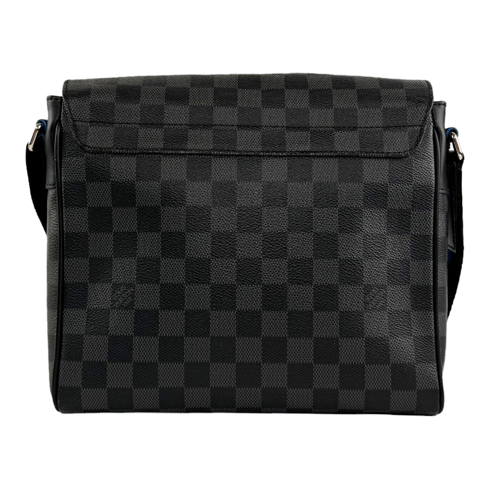 LOUIS VUITTON Damier Graphit Alpha Messenger Bag LHQ256