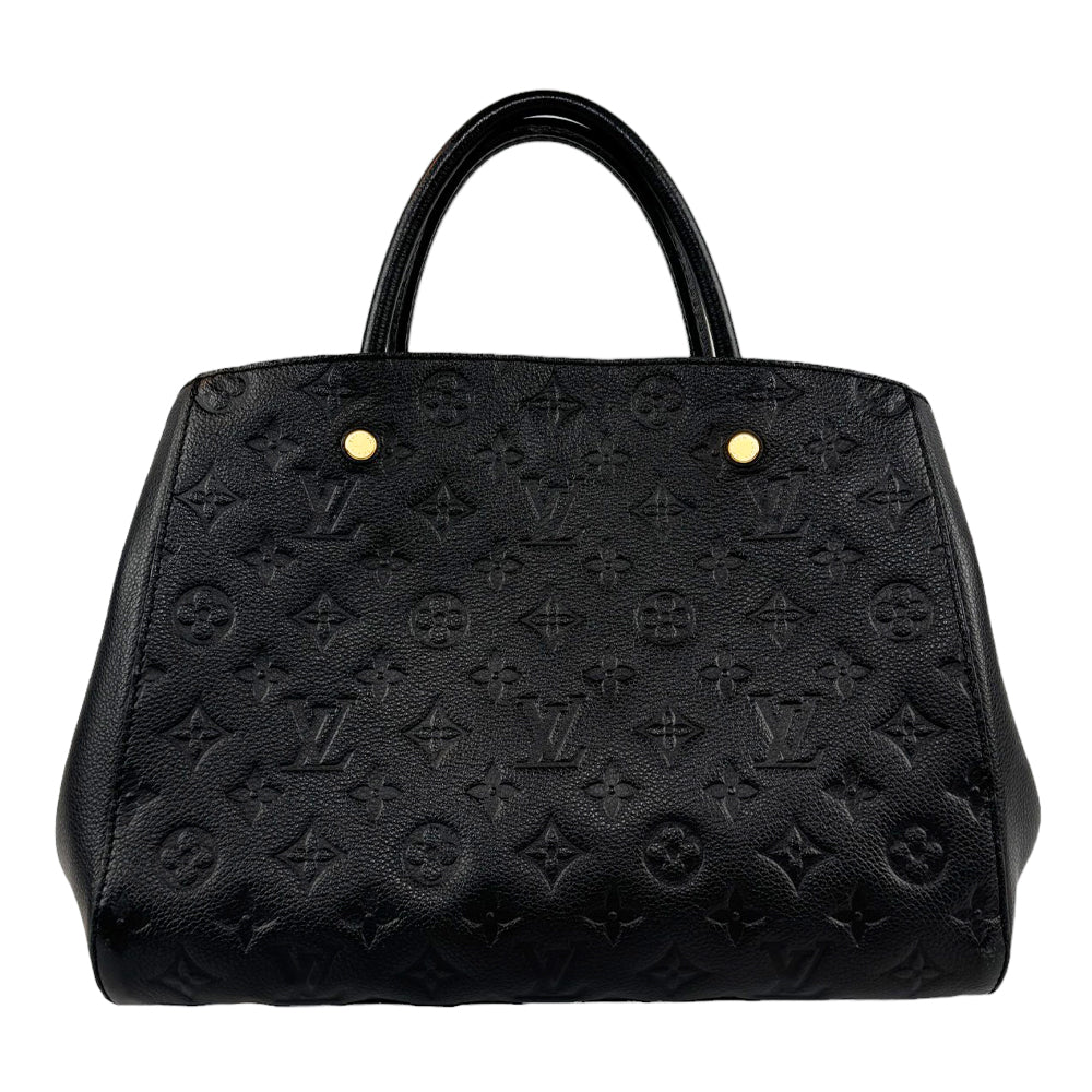 LOUIS VUITTON Speedy 30 Bandouliere Empreinte Noir Avec Bracelet LHQ300