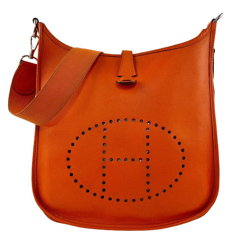 HERMES Borsa a tracolla grigia LHQ237