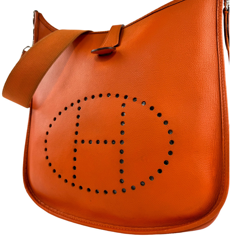 HERMES Borsa a tracolla grigia LHQ237