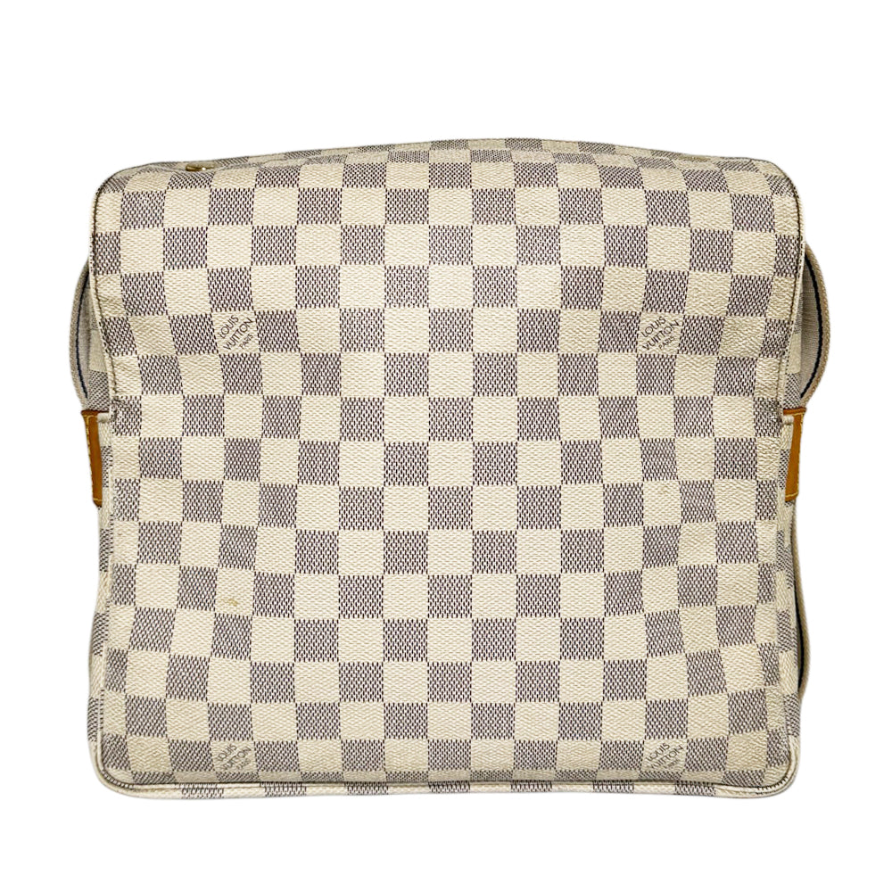 LOUIS VUITTON Damier Azur Naviglio Shoulder Messenger Bag LHQ34