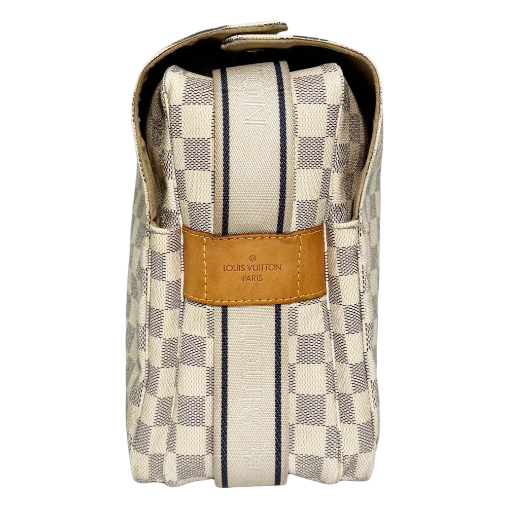 LOUIS VUITTON Damier Azur Naviglio Borsa a tracolla LHQ34