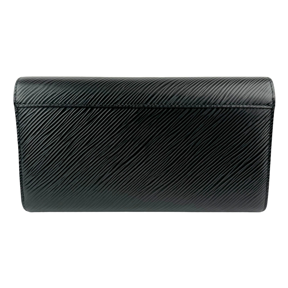 LOUIS VUITTON Portefeuille Twist Purse Wallet Black LHQ350