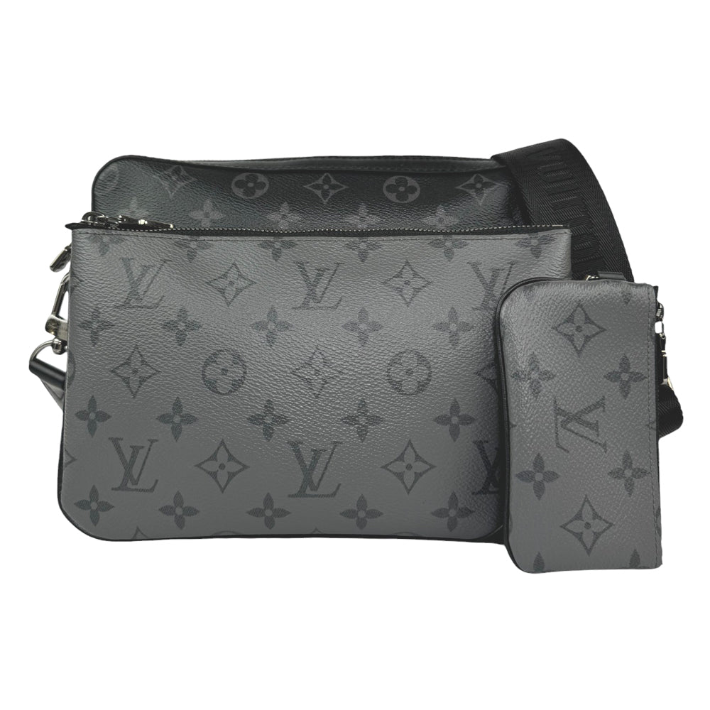 LOUIS VUITTON Damier Graphit Alpha Messenger Bag LHQ256